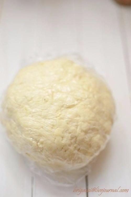 Сырные пирожки с яблочной начинкой. 02