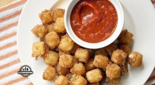 Сырные кубики.  Ингредиенты: 04