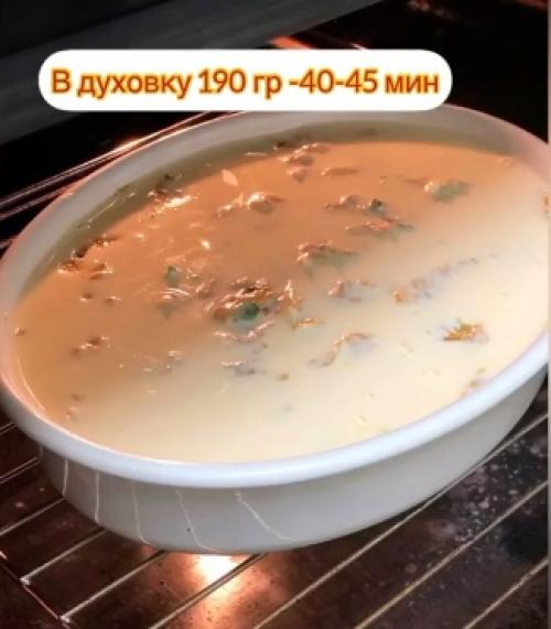 Вкусная запеканка из капусты с фаршем невероятно. 05 Вкусная запеканка из капусты с фаршем невероятно. 05