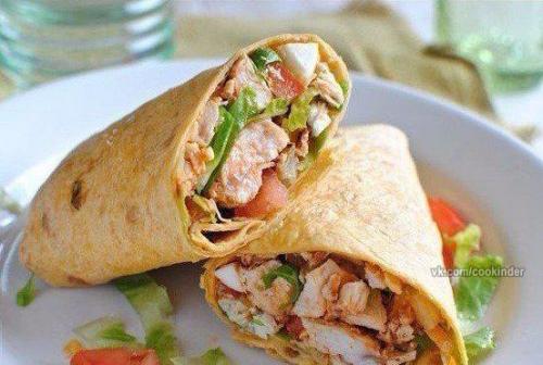 Топ - 6 рецептиков домашней шаурмы.