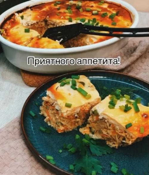 Вкусная запеканка из капусты с фаршем невероятно. 06 Вкусная запеканка из капусты с фаршем невероятно. 06