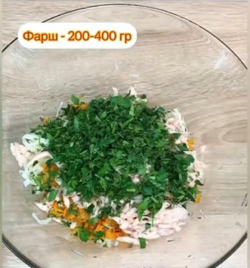 Вкусная запеканка из капусты с фаршем невероятно. 02 Вкусная запеканка из капусты с фаршем невероятно. 02