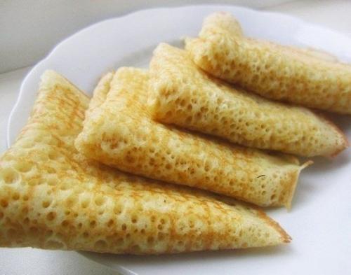 Блинчики Ажурные?   Эти блины получаются очень вкусными, тонкими, нежными.