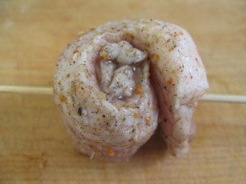 Свинина на шпажках. 05