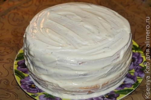 Шахматный торт в мультиварке. 08