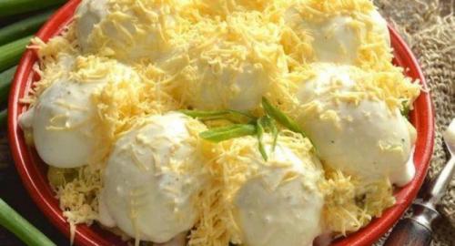 Салат Сугроб. Ингредиенты. Салат Сугроб. Ингредиенты.