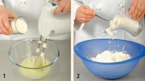 Пирожные Буше.  Ингредиенты: 01