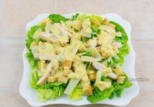 Салат Цезарь с курицей? 07