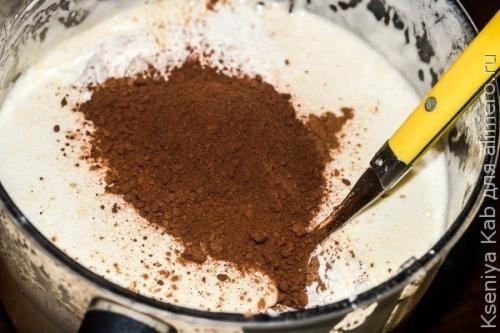 Шахматный торт в мультиварке. 03