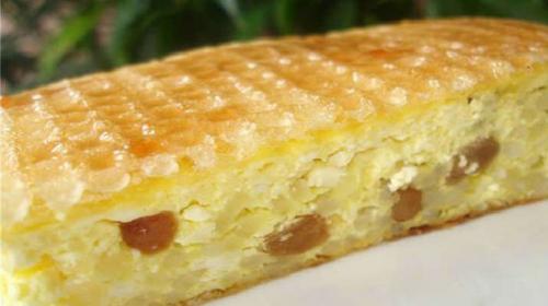 Творожно - рисовая запеканка.