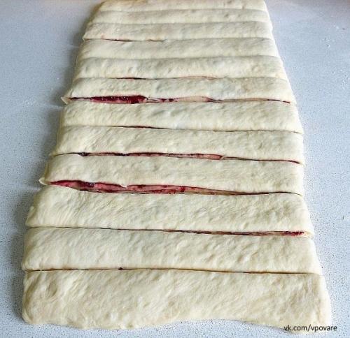 Клюквенные веночки. Ингредиенты. 07