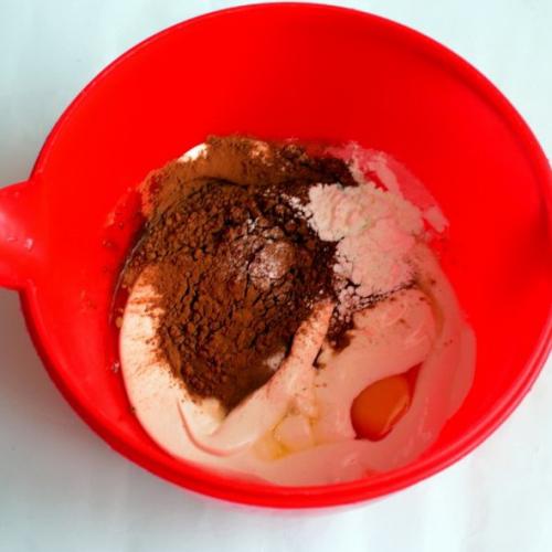 Блинный торт с шоколадной заливкой. 03