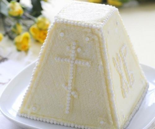 Творожная пасха печеная.