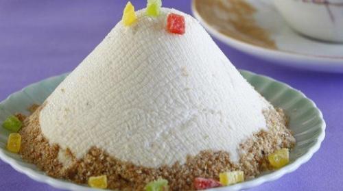 Рецепт пасхи творожной со сгущенкой.