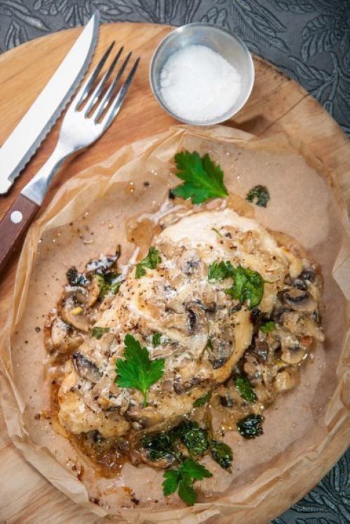 Куриное Филе в пергаменте (Supreme DE Volaille EN Papillote).