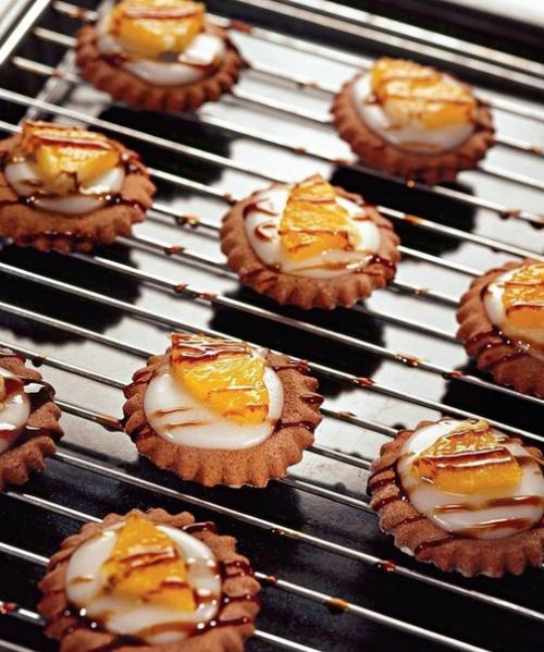 Апельсиново - шоколадное печенье.