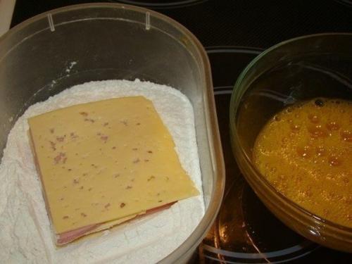 Шницель Цыганский.  Ингредиенты: 02