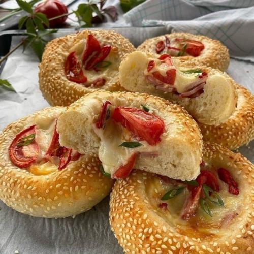 Мини пицца. Получается очень вкусно. 06 Мини пицца. Получается очень вкусно. 06