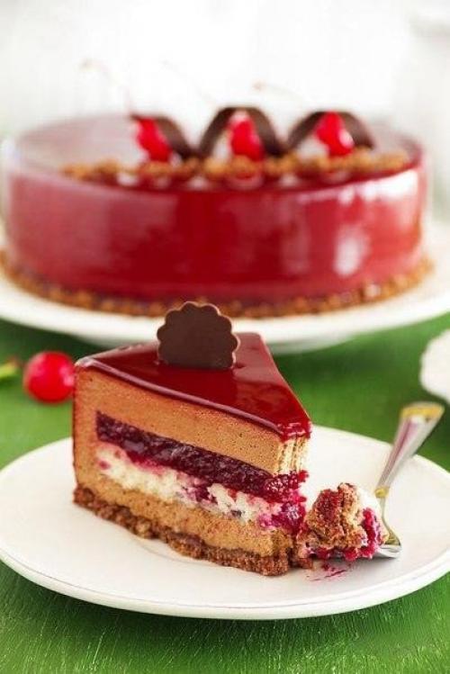 Торт Красное И Черное. 01