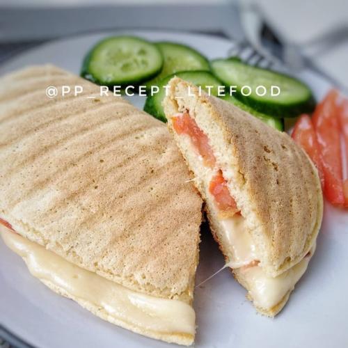 Воздушный овсяный блин.