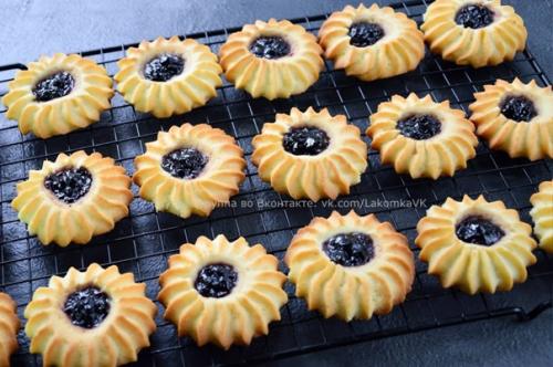 Печенье курабье. Ингредиенты (23 шт. или 500 г готового печенья: