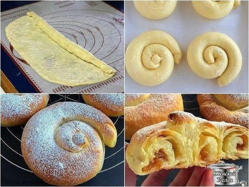 Испанские булочки Ensaimadas?