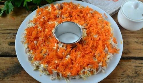 Салат с курочкой. 06