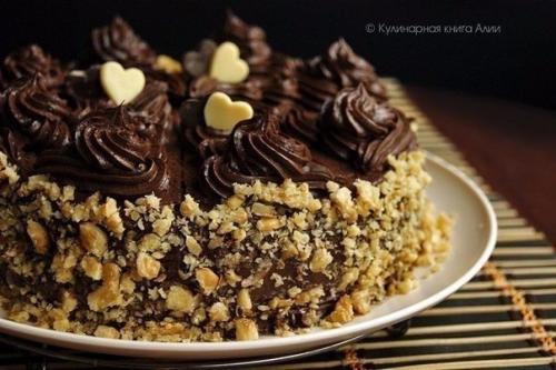 Морковный торт с творожно - банановым кремом. 01