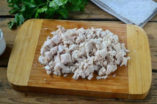 Салат с курочкой. 03