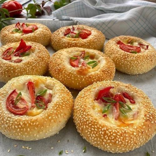 Мини пицца. Получается очень вкусно. 07 Мини пицца. Получается очень вкусно. 07