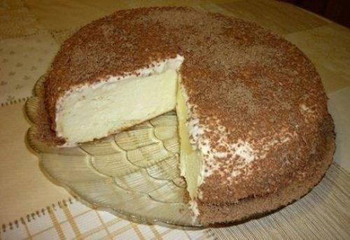 Пудинг творожный в мультиварке.