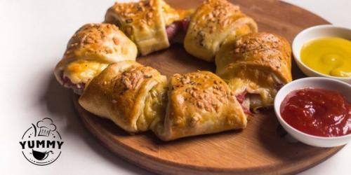 Слойка - кольцо для целой компании.