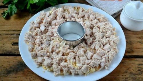 Салат с курочкой. 05