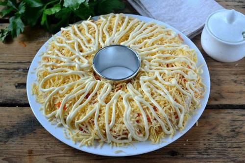 Салат с курочкой. 07