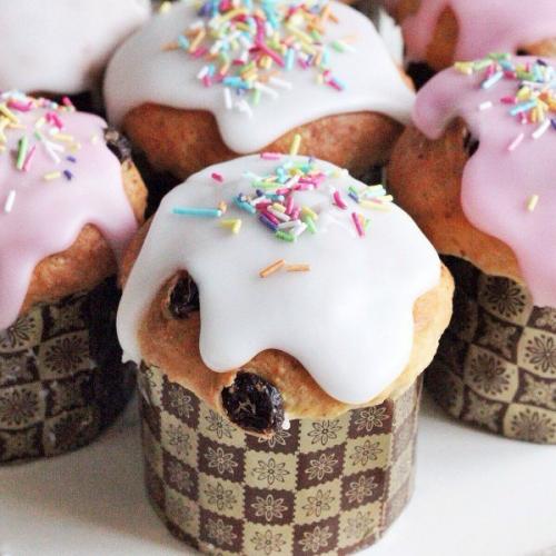 Пасхальные куличи.  Ингредиенты: