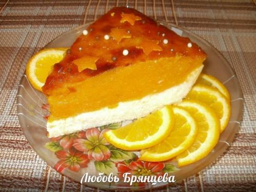 Тыквенно - творожная запеканка.
