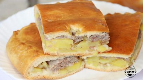 Вкусный мясной пирог. Вкусный мясной пирог.