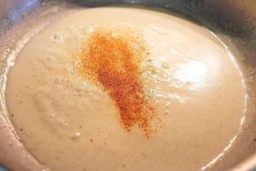 Паста с креветками феттучини. 08