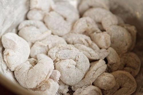 Паста с креветками феттучини. 02