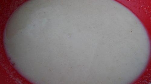 Постный шоколадный манник с черносливом. 02