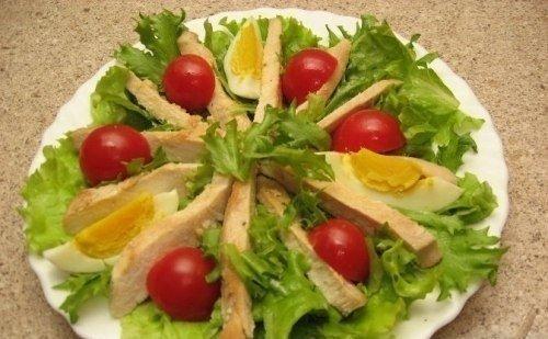 Очень вкусный салатик Цезарь. 07