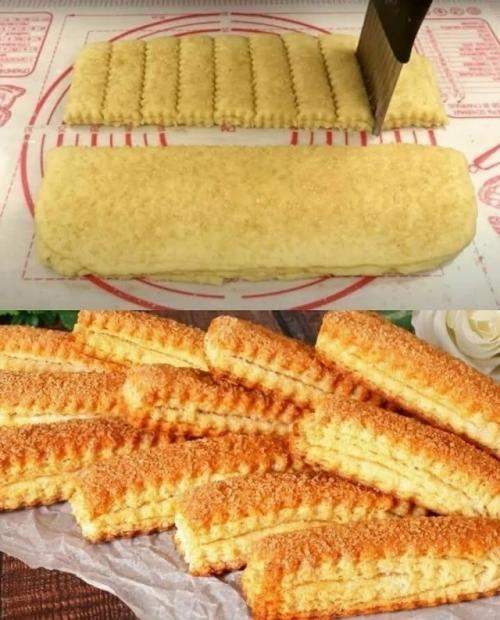 Самое вкусное и быстрое домашнее сахарное печенье.

