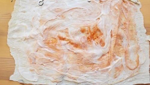 Рулет из лаваша с крабовыми палочками. 03