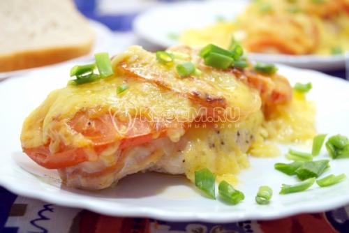 Курочка под сыром - очень вкусно. 01