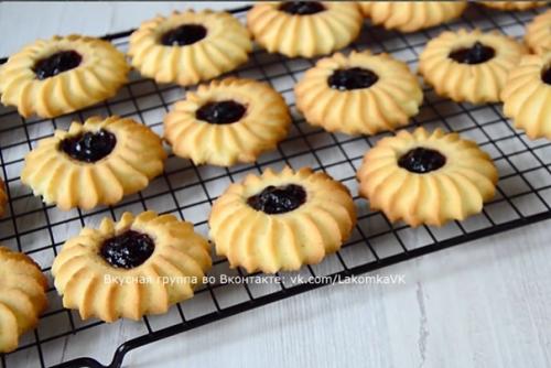 Печенье курабье. Ингредиенты (23 шт. или 500 г готового печенья: 05