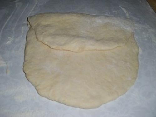 Тесто на кефире для пирожков, без дрожжей. 03