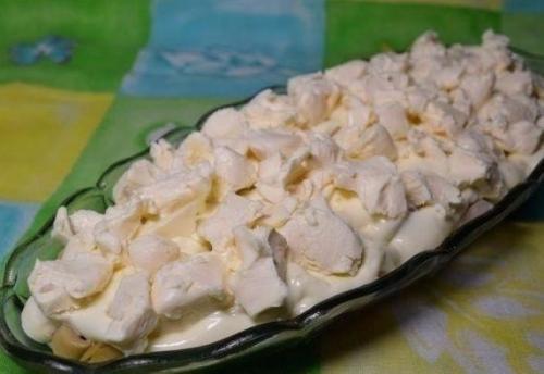 Салат Искушение.  Ингредиенты: 05