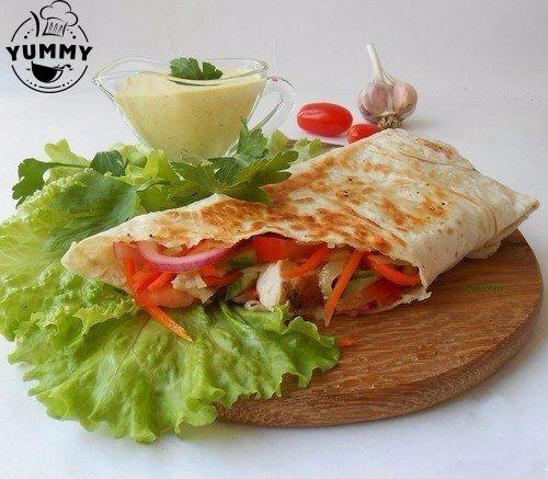 Настоящий соус для шаурмы.