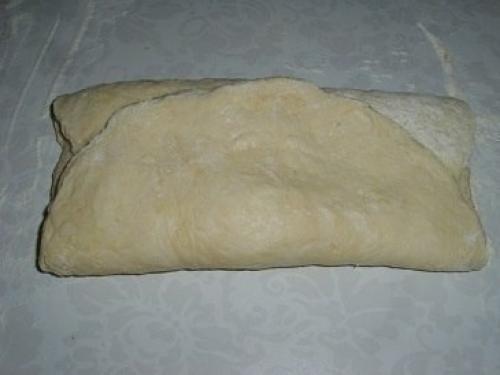 Тесто на кефире для пирожков, без дрожжей. 07