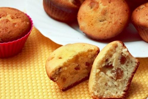 Творожные кексы с изюмом. Творожные кексы с изюмом.